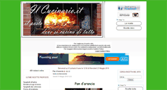 Desktop Screenshot of cucinario.it